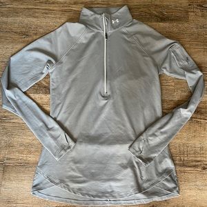WOMEN’S LONG SLEEVE UNDER ARMOR QUARTER ZIP PULLOVER